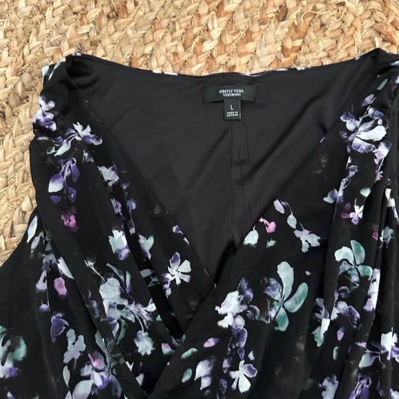 FLORAL MINI DRESS - Picture 2 of 5